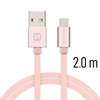 Picture of Swissten Textile Universal Quick Charge 3.1 USB-C Data and Charging Cable 2m