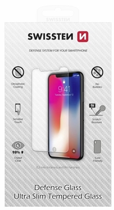 Attēls no Swissten Ultra Slim Tempered Glass Premium 9H Screen Protector Apple iPhone 11
