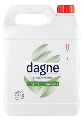 Attēls no Šķidrās ziepes DAGNE Citrons un timiāns, 5l