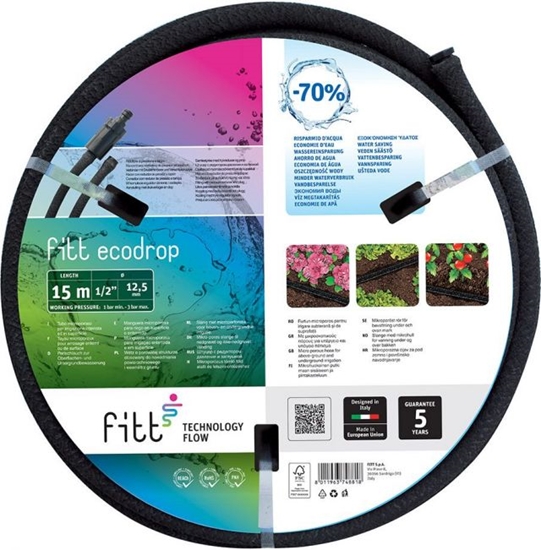 Изображение Šļūtene Ecodrop  1/2'' 15m