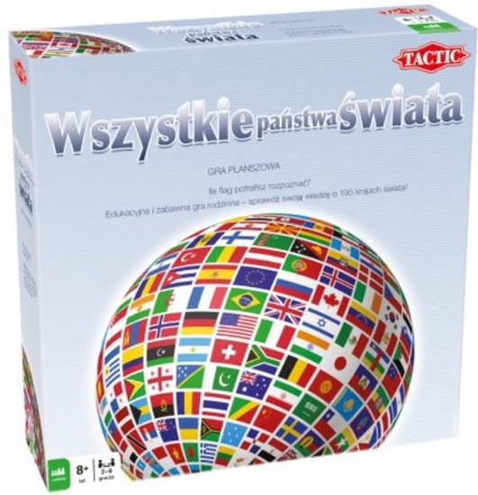 Picture of Tactic Gra Wszystkie Pastwa wiata (41269)