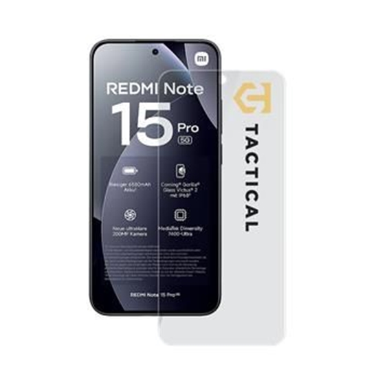 Picture of Tactical - Tactical Glass Shield 2.5D sklo pro Xiaomi Redmi Note 15 Pro Clear