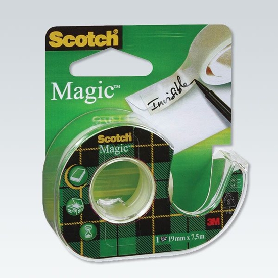Picture of Tama biurowa Scotch Magic Tape 19x7,6mm matowa 890 z dyspenserem (3M-XA004835949)