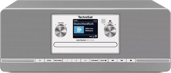 Picture of Technisat DigatRadio 372 CD IR silber