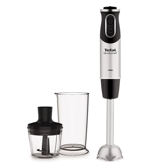 Изображение Tefal HB6598 blender 0.8 L Immersion blender 1000 W Black, Stainless steel