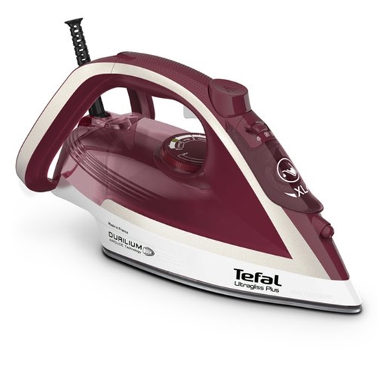Picture of Tefal Ultimate Pure FV6810E0 iron Steam iron 2800 W Red, Silver