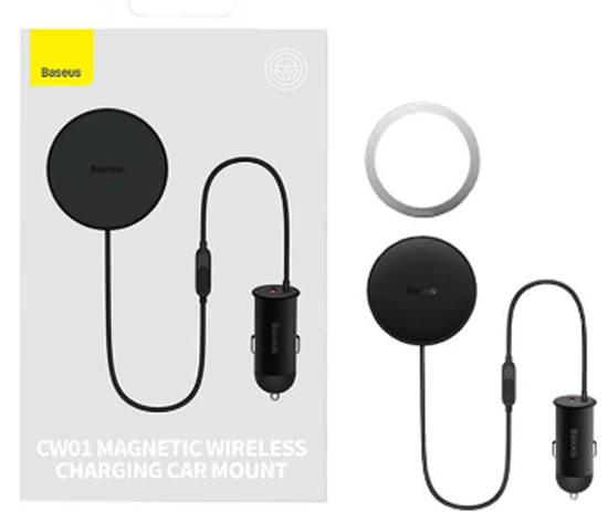 Picture of Telefona turētājs Baseus CW01 Magnetic USB-C/40W