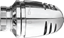 Изображение Termostata galva MINI hromēta, M28x1.5 (S920031) H