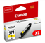 Attēls no Tintes kārtridžs Canon CLI-571XL Yellow
