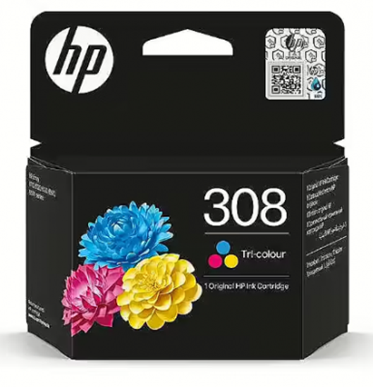 Изображение Tintes kārtridžs HP 308 Color