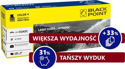 Изображение Toner Black Point LCBPH532ACFY Yellow Zamiennik 205A (BLHCF532AY)
