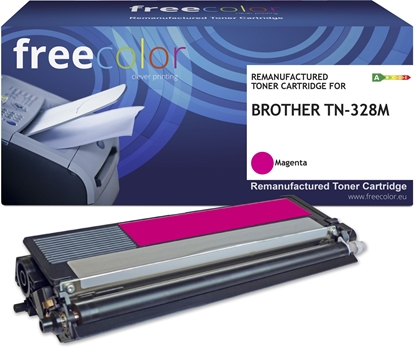 Picture of Toner Freecolor Toner Brother TN-328M magenta 6000 stron remanufactured