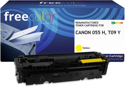 Picture of Toner Freecolor Toner Canon 055H (3017C002) yellow 5600 stron remanufactured