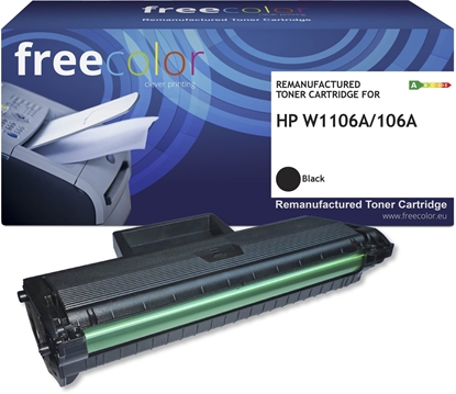 Picture of Toner Freecolor Toner HP 106A (W1106A) black 3000 stron remanufactured