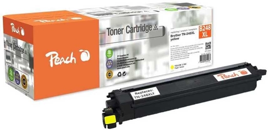 Picture of Toner Peach Toner Brother TN-248XL (DCP-L3520) yellow 2300 stron remanufactured