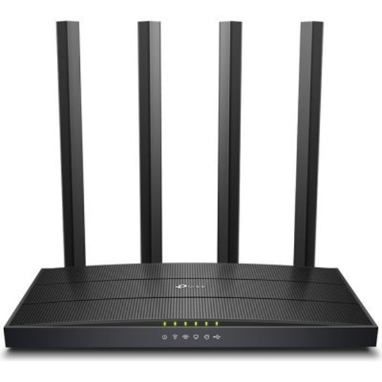 Picture of TP-Link Archer C6U wireless router Gigabit Ethernet Dual-band (2.4 GHz / 5 GHz) Black