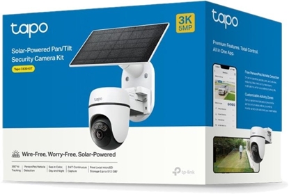 Изображение TP-Link Tapo C630 KIT Solar-Powered Security Camera Kit | TP-LINK