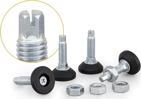 Picture of Triton Zestaw nastawnych nóek do szaf Triton RAX-MS-X64-X1