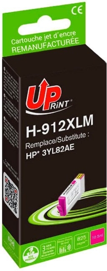 Picture of Tusz UPrint kompatybilny ink / tusz z 3YL82AE, HP 912XL, magenta, 825s