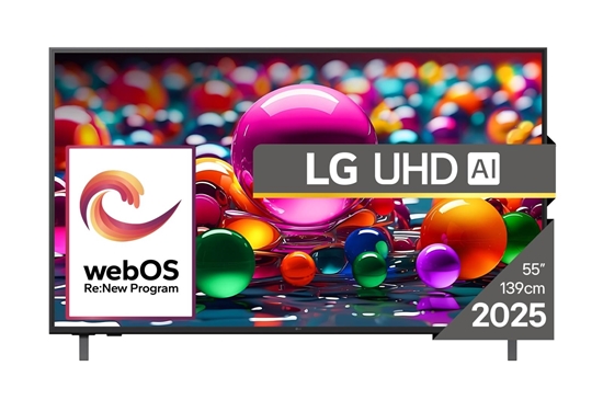 Изображение TV Set|LG|55"|4K/Smart|3840x2160|Wireless LAN|Bluetooth|webOS|55UA75003LA