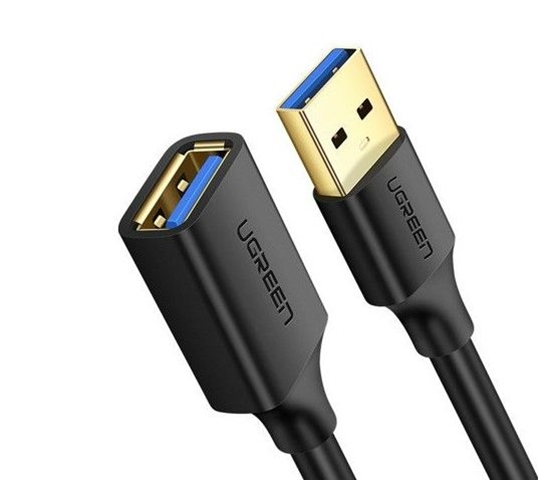 Picture of Ugreen Cable cord extension adapter USB 3.0 (female) - USB 3.0 (male) 2 m Black