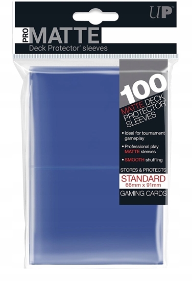 Picture of Ultra-Pro ULTRA-PRO Deck Protector - Pro-Matte Non-Glare Blue (Niebieskie) 100 szt.