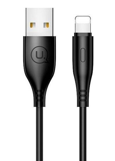 Picture of USAMS Apple Lightning 2A Charge 1m Cable Black