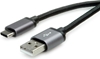 Picture of USB 2.0  kabelis A > TypeC, M / M, melns, 1.8m, Roline