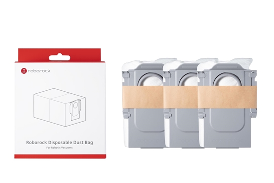 Picture of Vacuum Cleaner Accessory|ROBOROCK|Disposable Dust bag|For Qrevo/Qrevo MaxV/S8 MaxV Ultra/Qrevo S/Qrevo Pro/Qrevo Plus/Qrevo Curv/Qrevo Edge/Saros 10R/Saros Z70/Saros 10/Vivian S/Vivian SC/QR 798/Qrevo 5AE/Qrevo Curv 5A1/Qrevo Edge 5V1/QR 798/Qrevo Curv 2