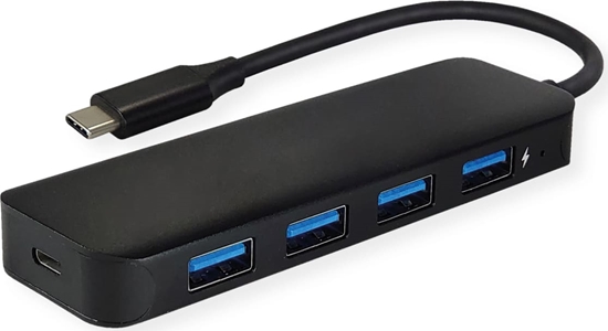 Picture of Value USB 3.2 Gen 1 Hub, 4 Ports, Type C Connection Cable