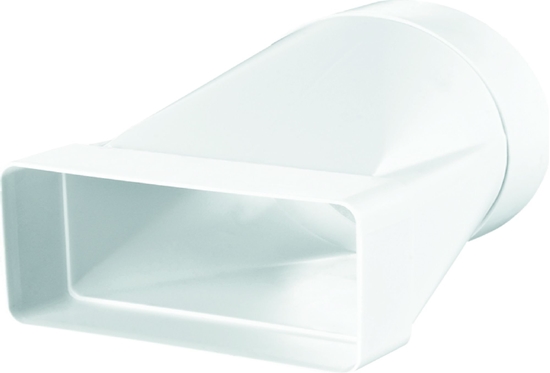 Picture of Vents cznik przekrojów zmiennych biay 204 x 60 / 125mm (570)