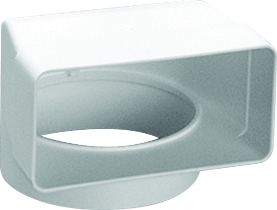 Picture of Vents Kolanko cznikowe biae 120 x 60 / 100mm biae (430)