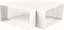 Picture of Vents Kolanko poziome biae 90° 120 x 60mm (450)