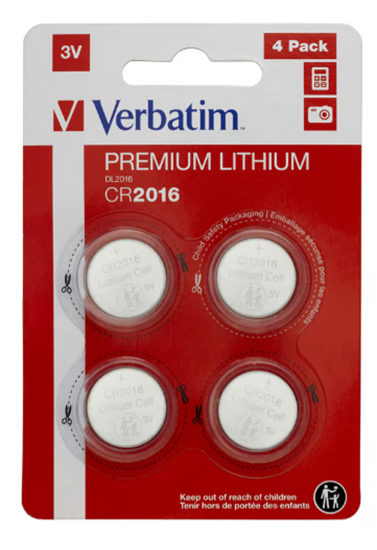 Picture of Verbatim CR2016 Single-use battery Lithium