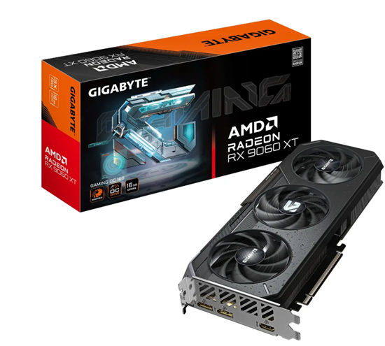 Picture of Videokarte Gigabyte Radeon RX 9060 XT GAMING OC 16G