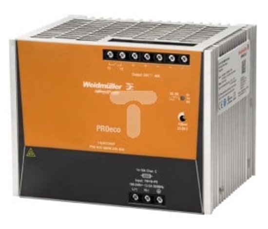 Изображение Weidmuller Zasilacz impulsowy 100-240V AC/24V DC 40A 960W PRO ECO 960W 24V 40A