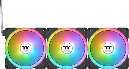 Изображение Wentylator Thermaltake SWAFAN EX12 ARGB Czarny 3-pack (CL-F167-PL12SW-A)