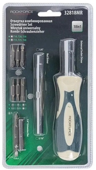 Picture of Wkrtak w komplecie z bitami 18w1