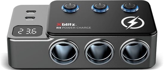Изображение Xblitz R9 Power Charge rozdzielacz samochodowy 12/24V