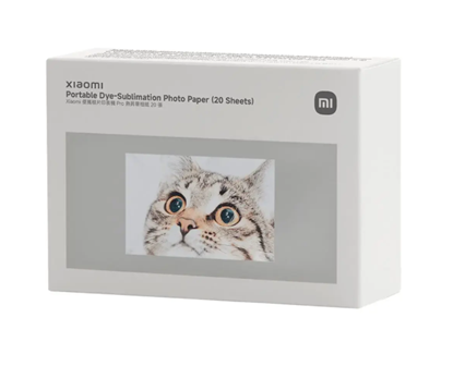 Attēls no Xiaomi BHR082NGL Portable Photo Paper 20 Sheets