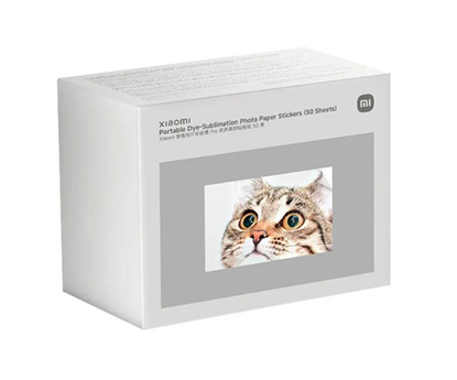 Attēls no Xiaomi BHR082OGL Portable Photo Paper 50 Sheets