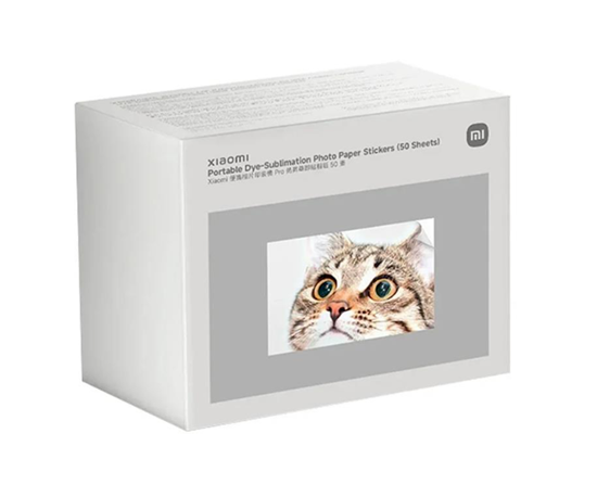 Изображение Xiaomi BHR082OGL Portable Photo Paper 50 Sheets
