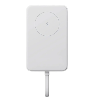 Изображение Xiaomi 33W Magnetic Power Bank 10000mAh (Integrated Cable) | 10000 mAh | White