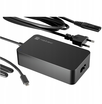 Изображение Zasilacz do laptopa Natec 65 W, 3.25 A, 20 V (NZU-2361)