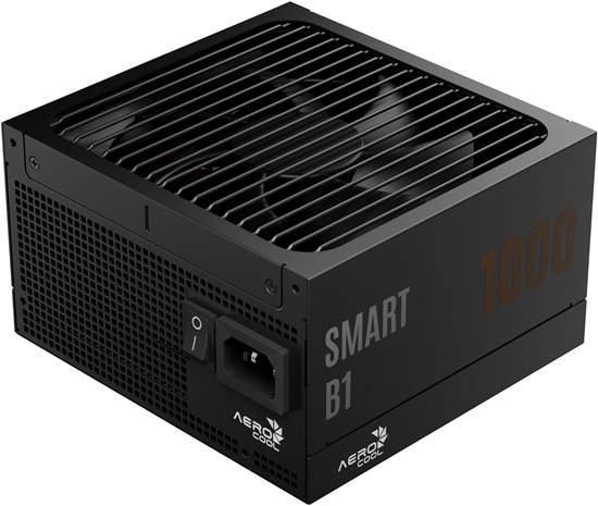 Picture of Zasilacz Aerocool AeroCool Smart B1 80 PLUS Bronze zasilacz, PCIe 5.1, ATX 3.1 - 1000 Watt, czarny