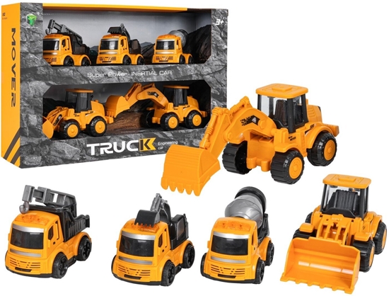 Picture of Zestaw Piciu Pojazdów Budowlanych