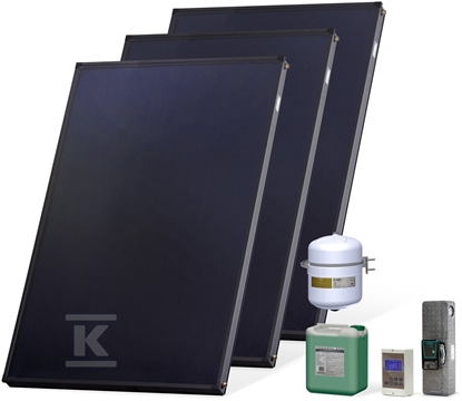 Picture of Zestaw solarny Komfort Plus HX00-3KS2100.V121kolektory soneczne