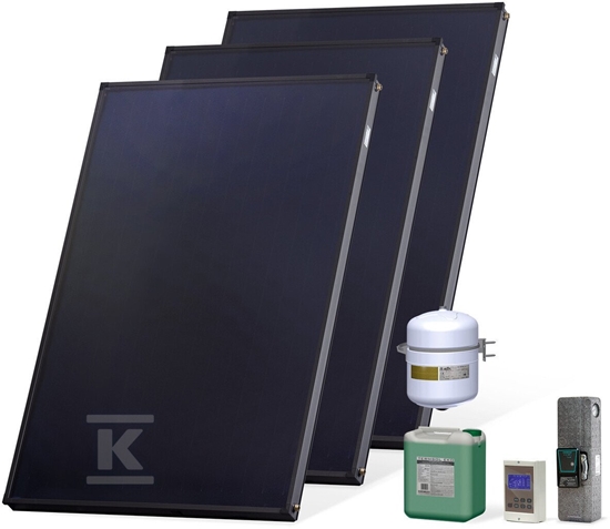 Picture of Zestaw solarny Komfort Plus HX00-3KS2100.V121kolektory soneczne