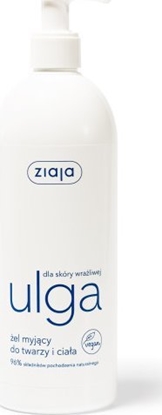 Picture of Ziaja Ulga dla skóry wraliwej kremowy el myjcy do twarzy i ciaa 400ml dozownik