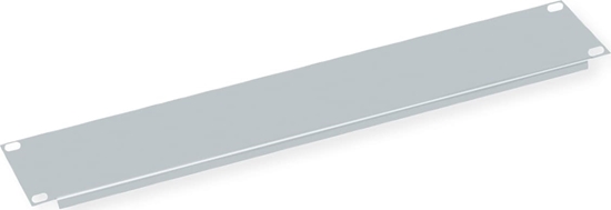 Picture of 19" Blank Panel, 2U, Metal, grey